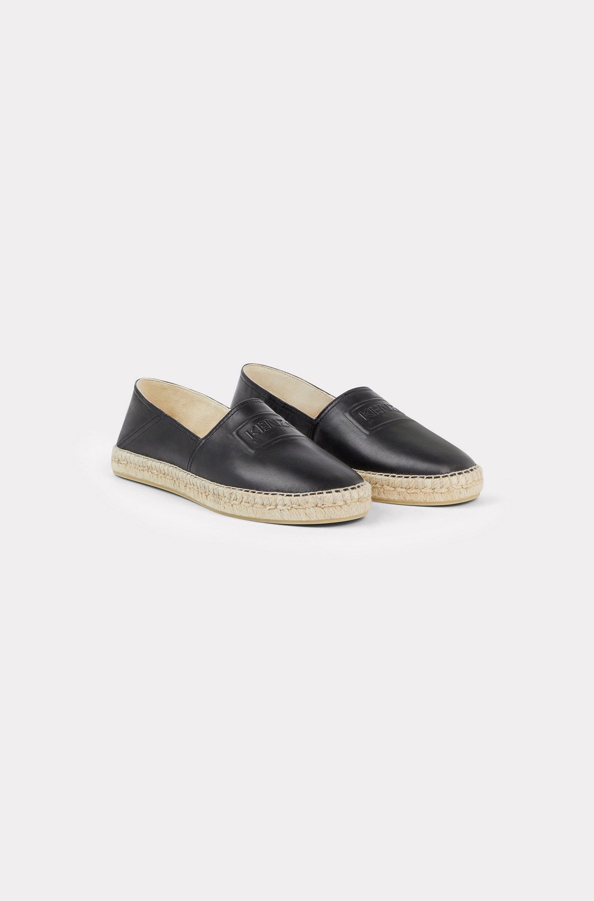 Espadrilles Kenzo Paris in leather - Black