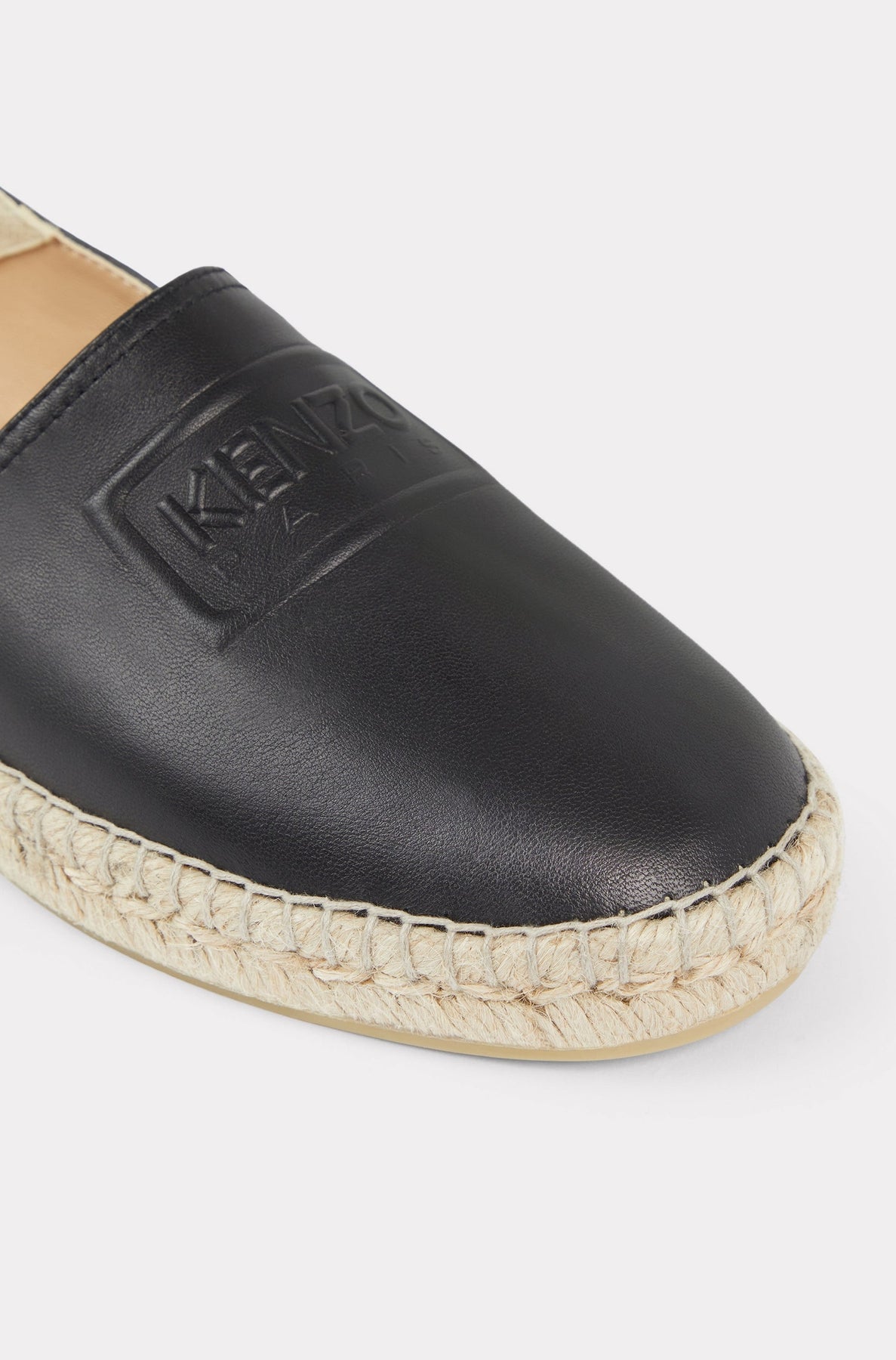 Espadrilles Kenzo Paris in leather - Black