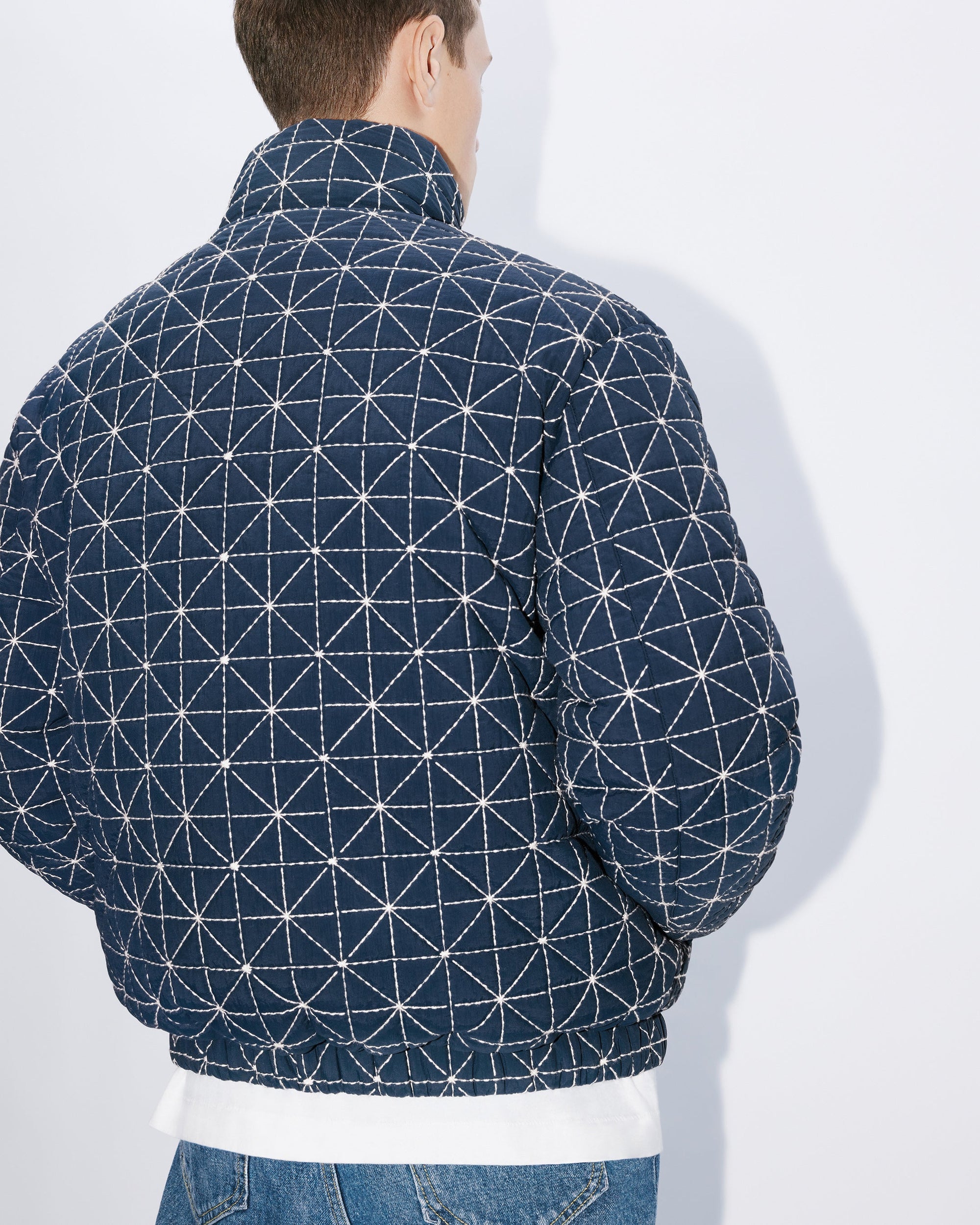 Doudoune "Kenzo Sashiko Stitch" - Midnight Blue