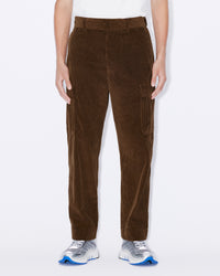 Pantalon cargo en velours - Dark Brown