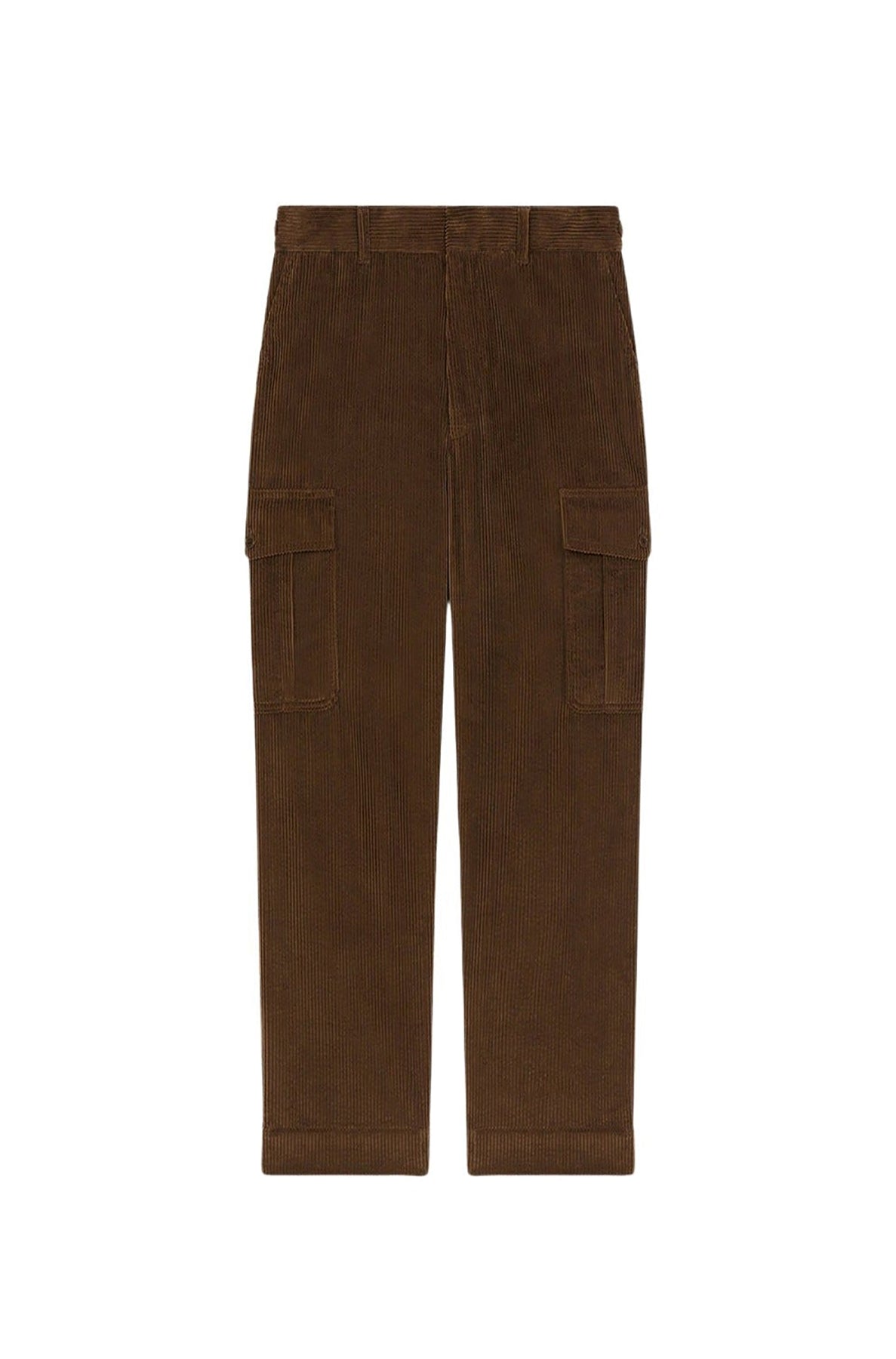 Pantalon cargo en velours - Dark Brown