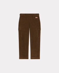 Pantalon cargo en velours - Dark Brown