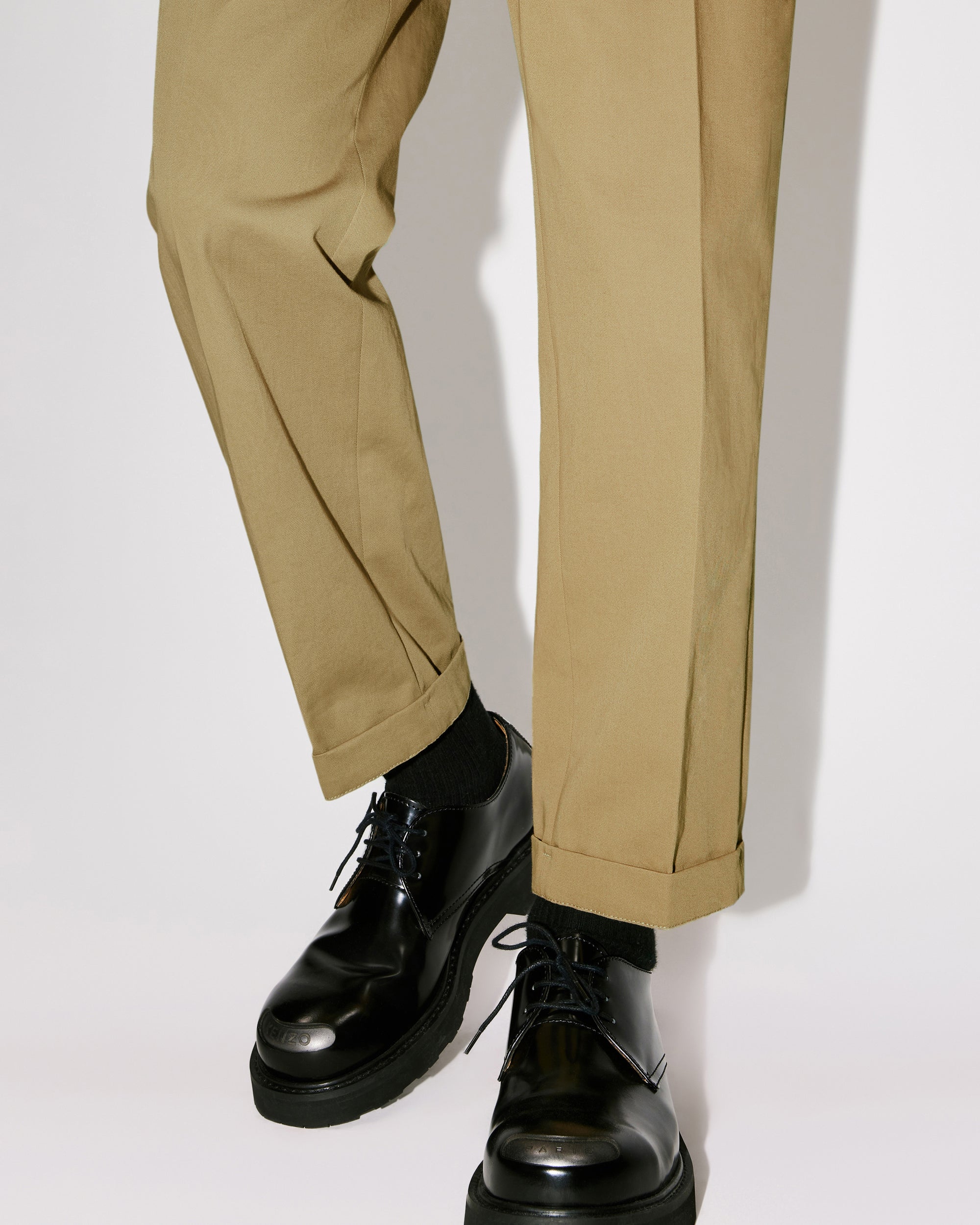 Pantalon chino classique - Dark Beige