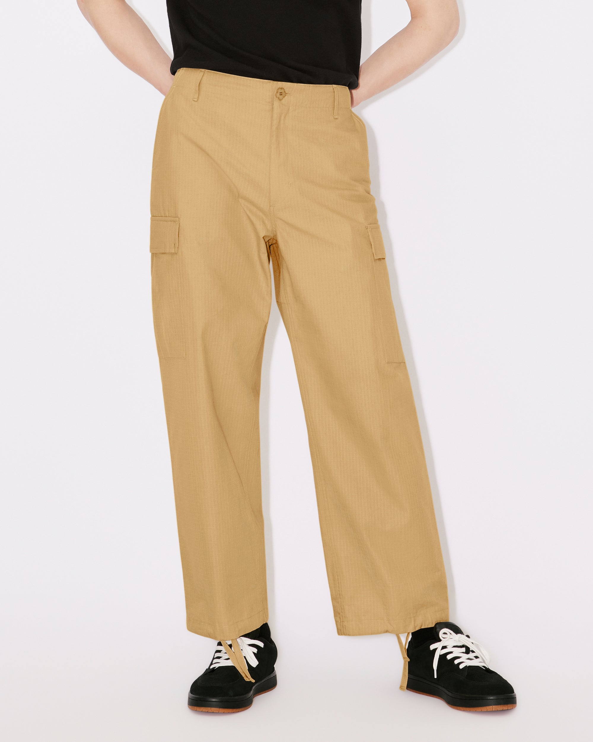 Pantalon cargo - Camel