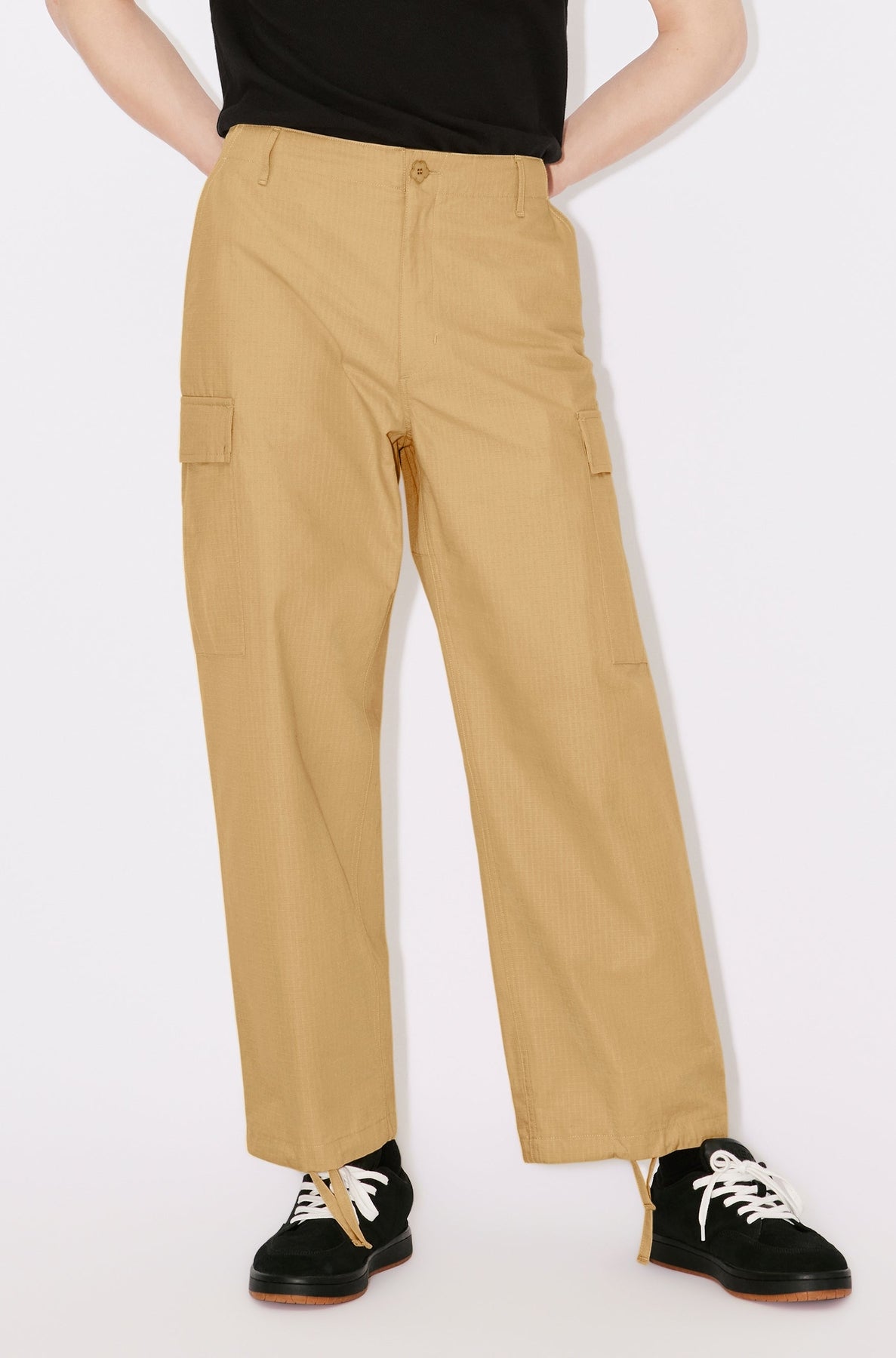 Cargo trousers - Camel