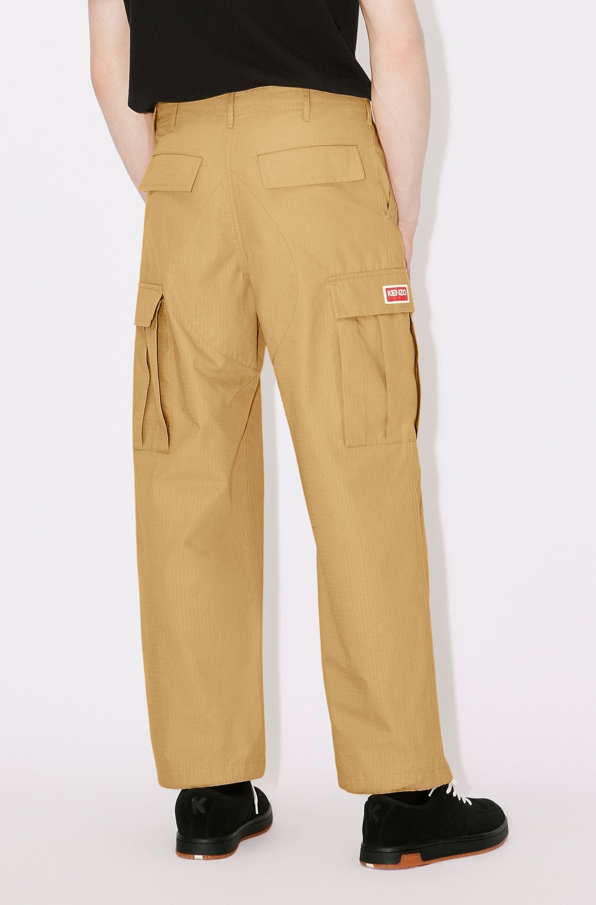 Cargo trousers - Camel