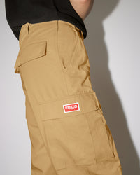 Pantalon cargo - Camel