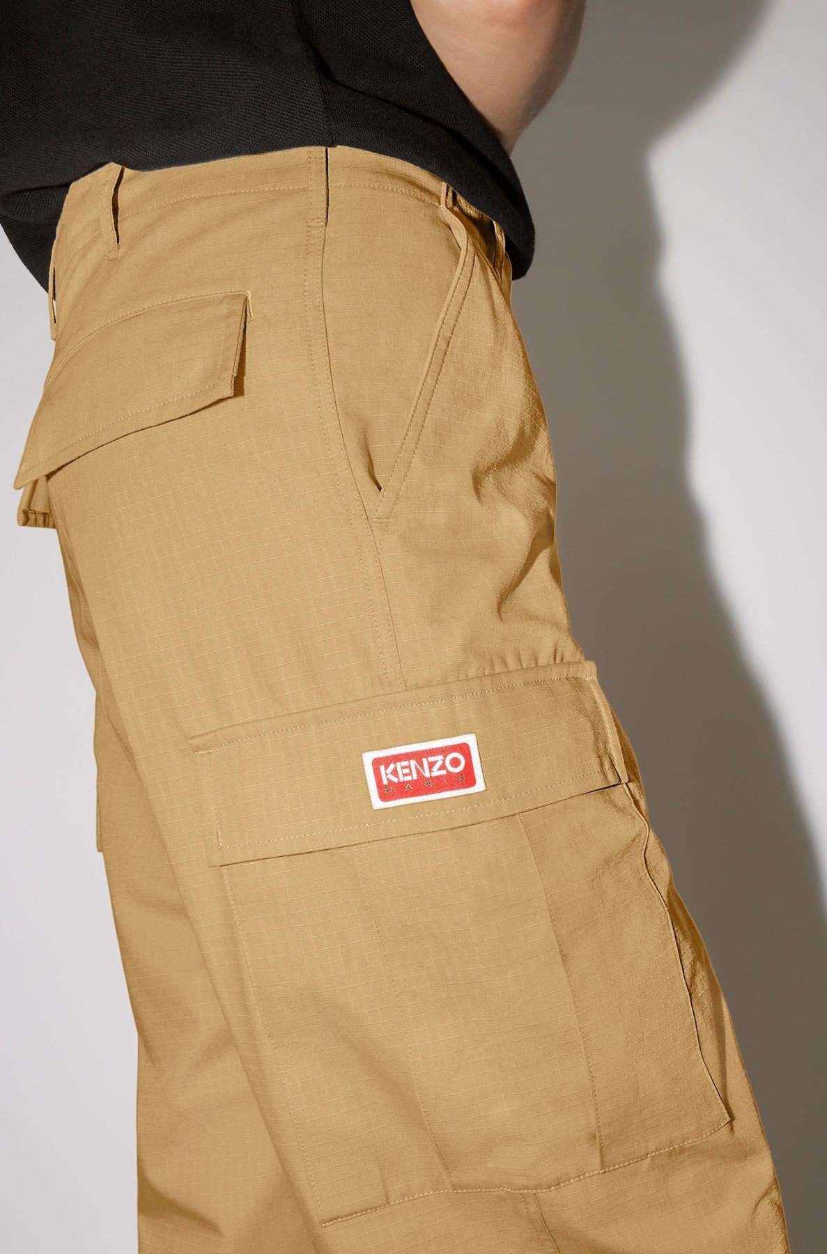 Cargo trousers - Camel