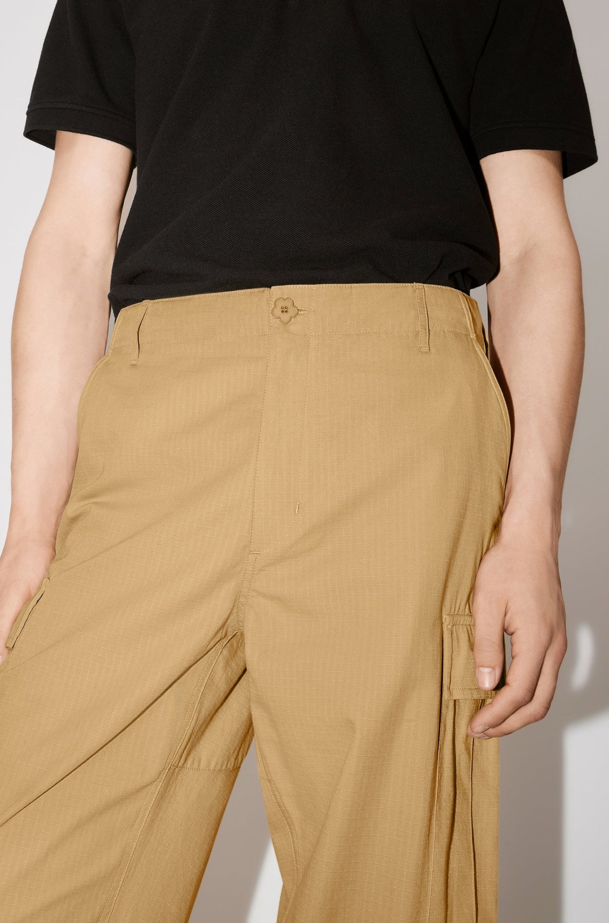 Cargo trousers - Camel