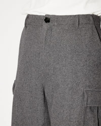 Pantalon cargo en laine - Stone Grey