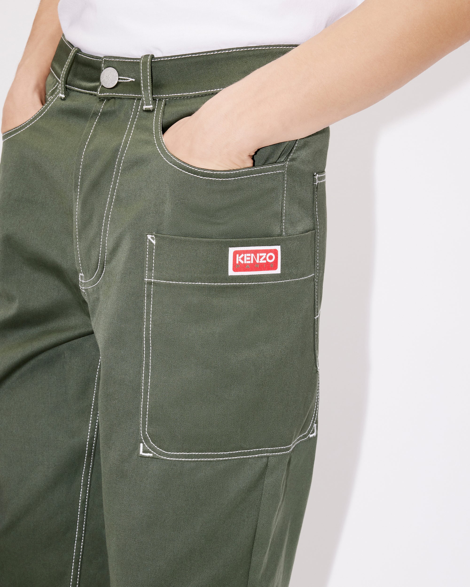 Pantalon cargo Monkey fit - Dark Khaki
