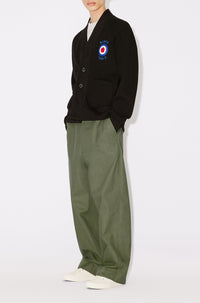 Pantalon droit oversize - Dark Khaki