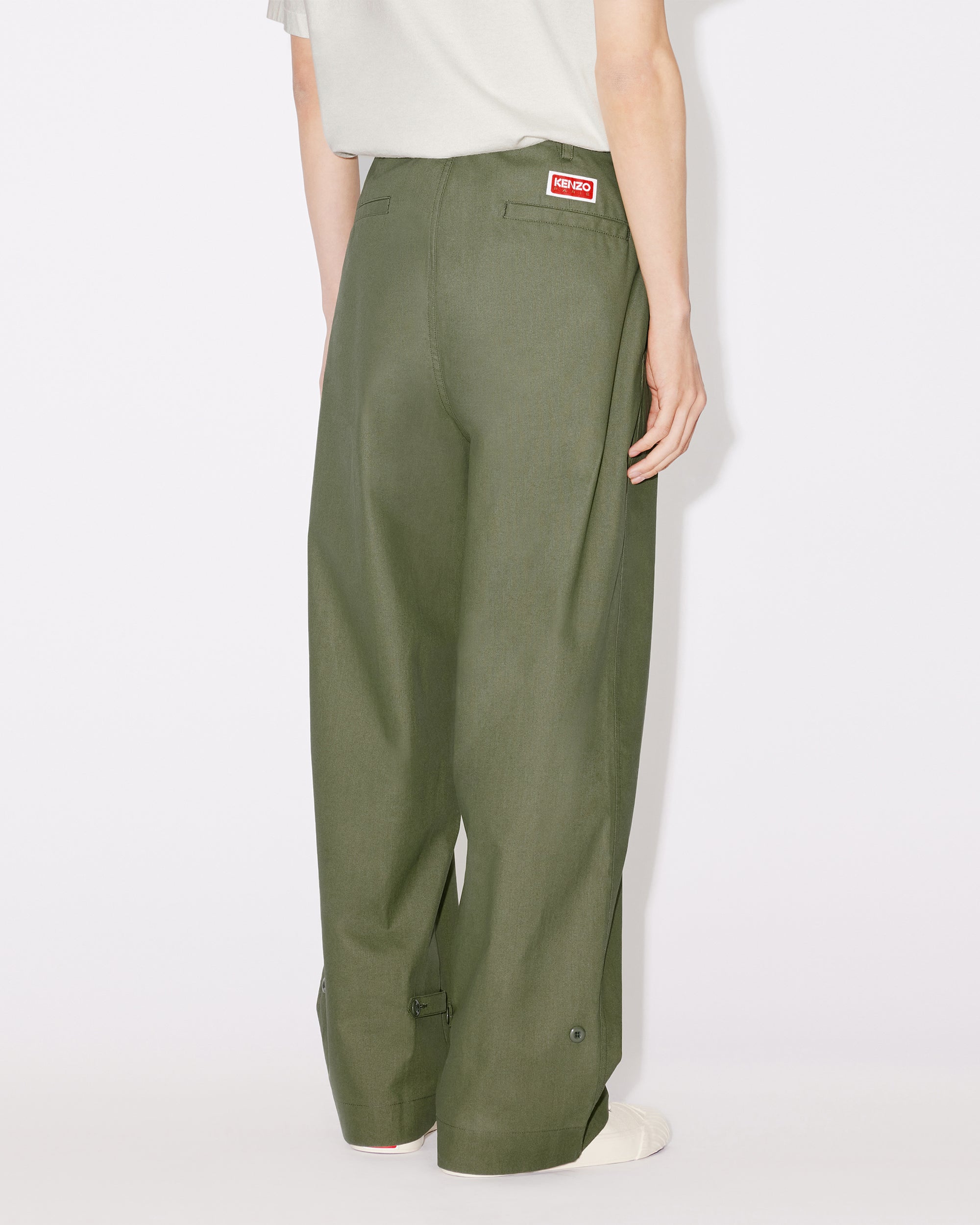 Pantalon droit oversize - Dark Khaki