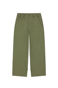 Pantalon droit oversize - Dark Khaki