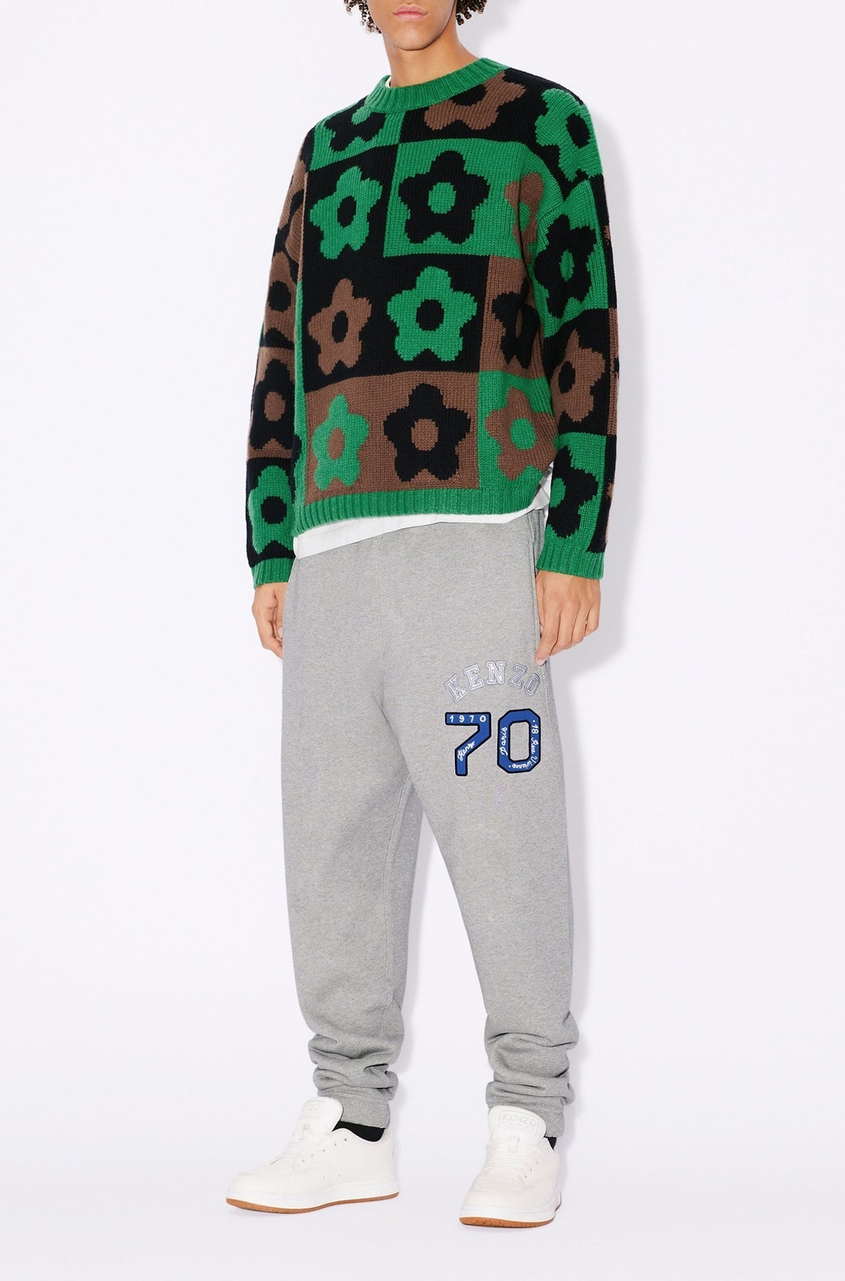 Pantalon de jogging Kenzo Academy - Pearl Grey