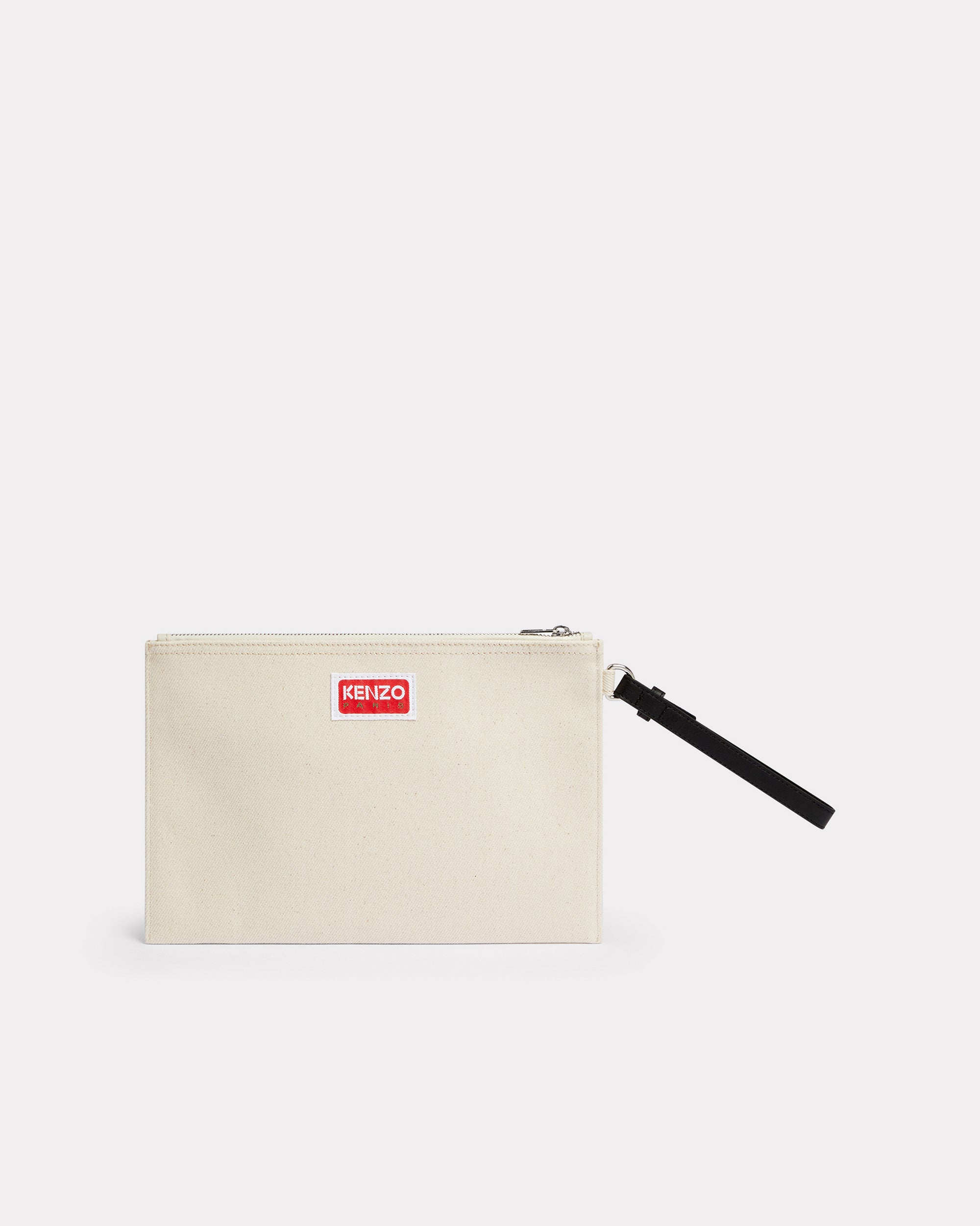 Grande pochette 'Kenzo Target' - Ecru