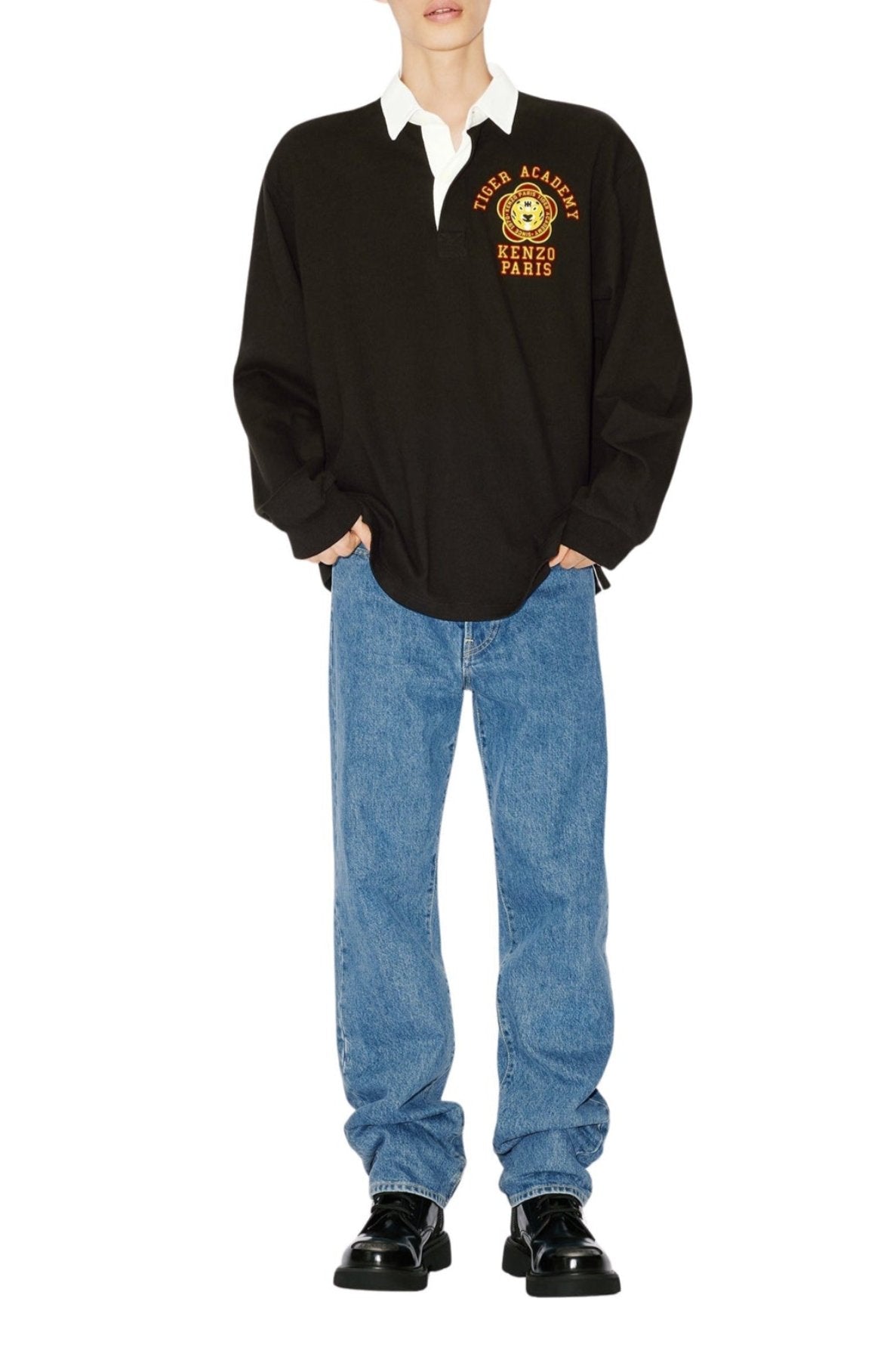 6qty DÉJÀ VU 45€ / Polo - BLACK