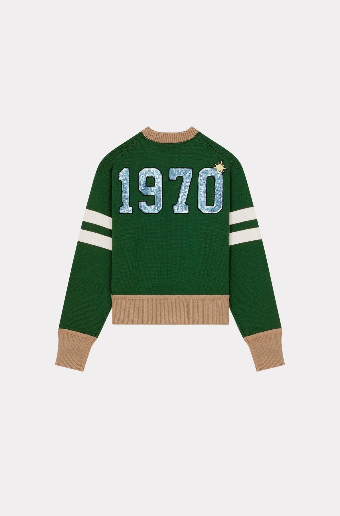Pull brodé Kenzo Party en laine - Pine