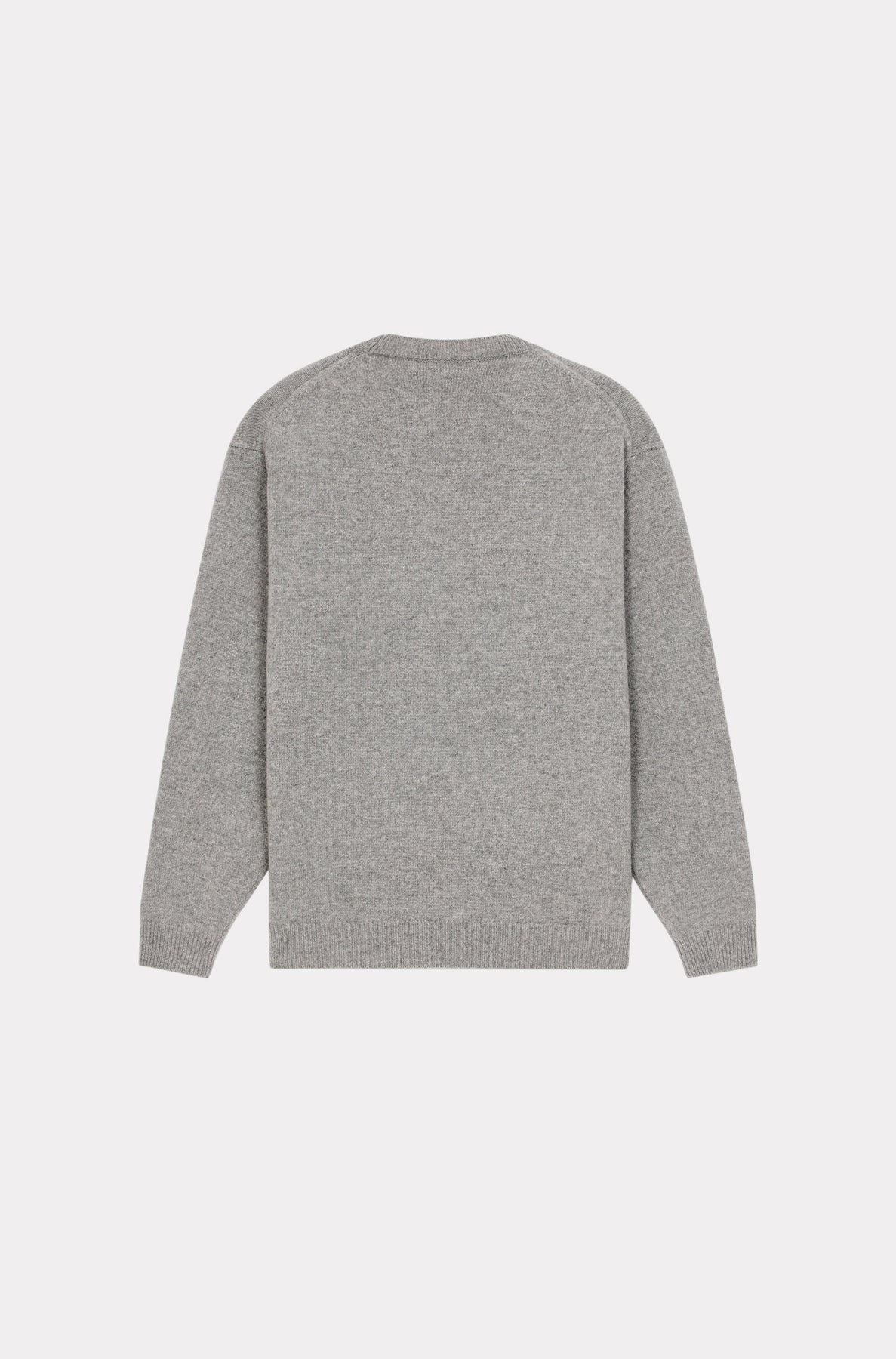 Pull brodé Boke Flower en laine - Pearl Grey