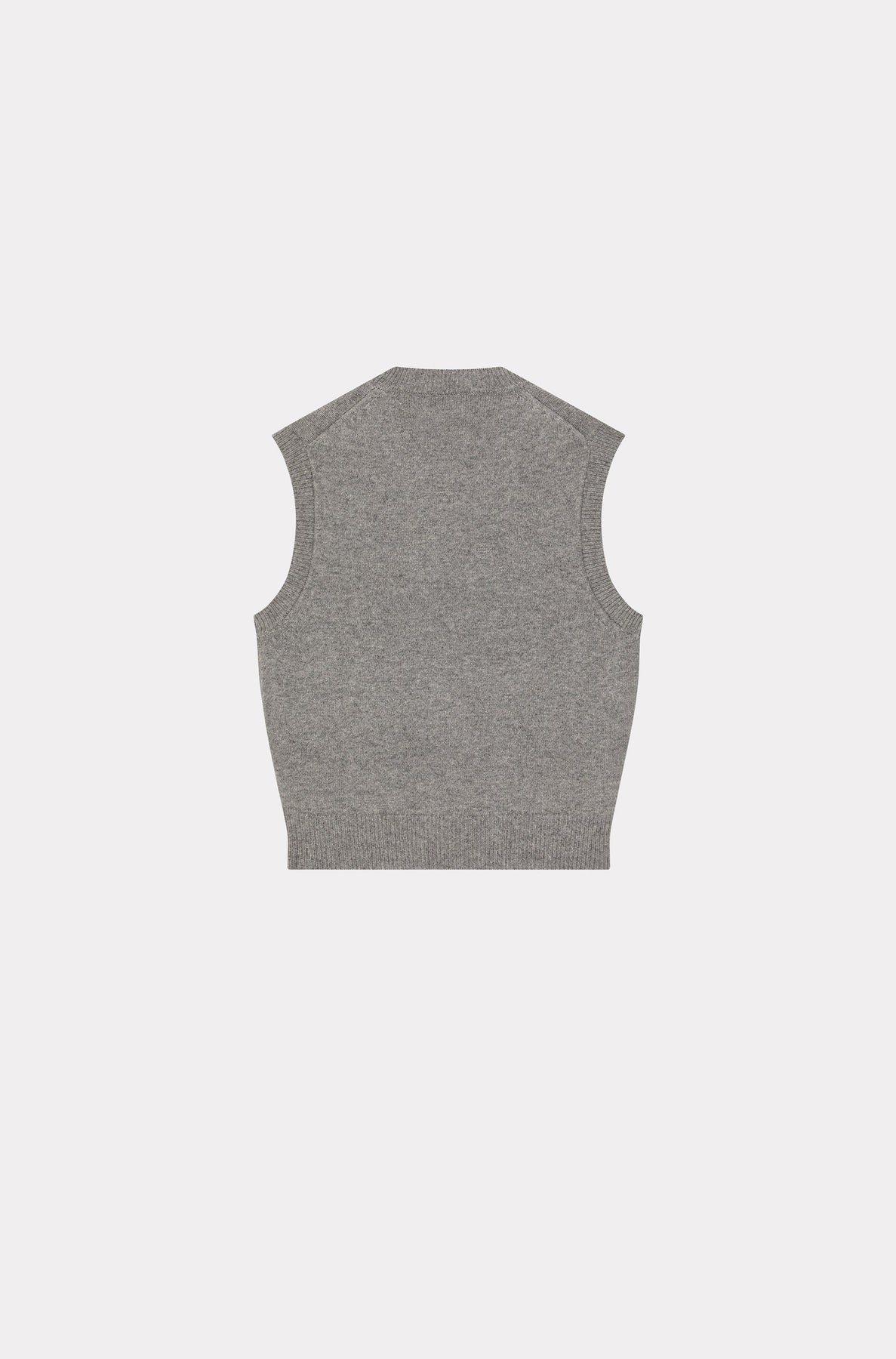 Pull brodé Boke Flower en laine - Pearl Grey