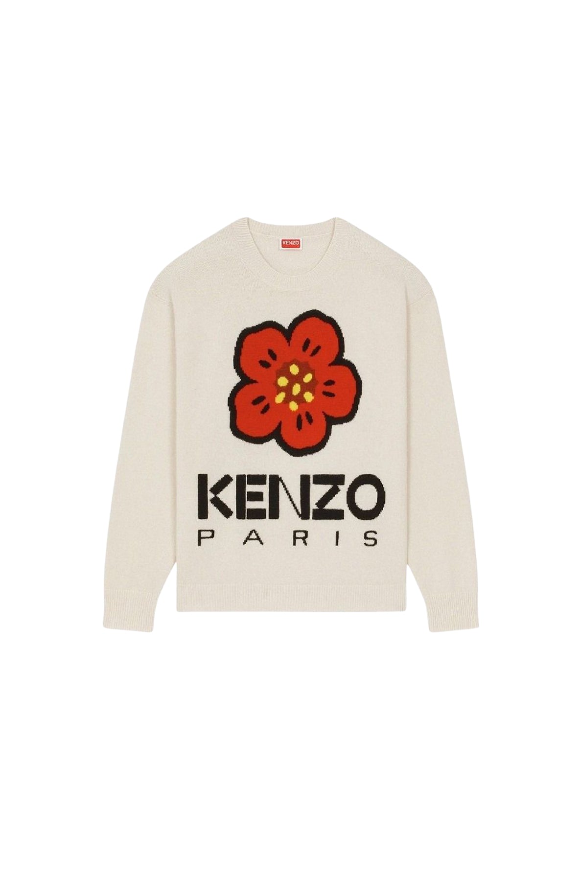 Pull Boke Flower en laine - Off White