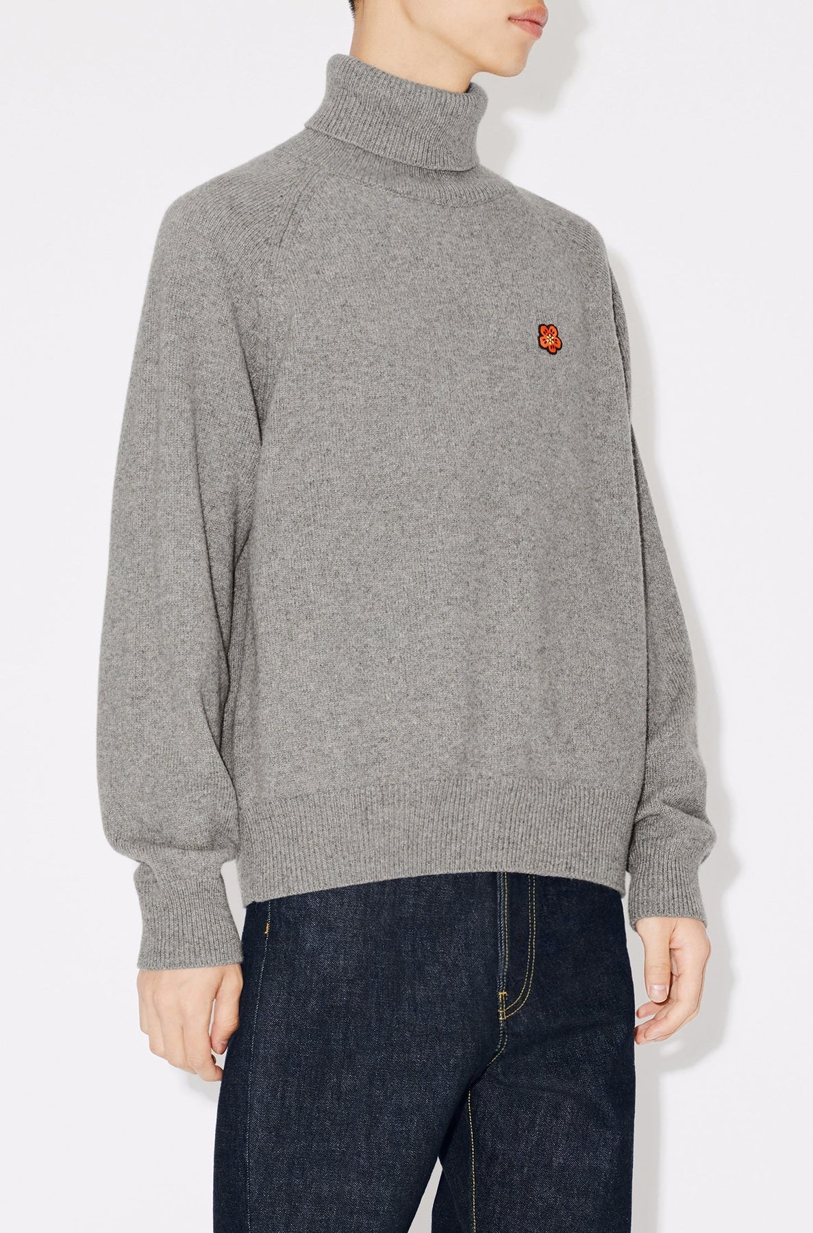 Boke Flower Crest Turtleneck