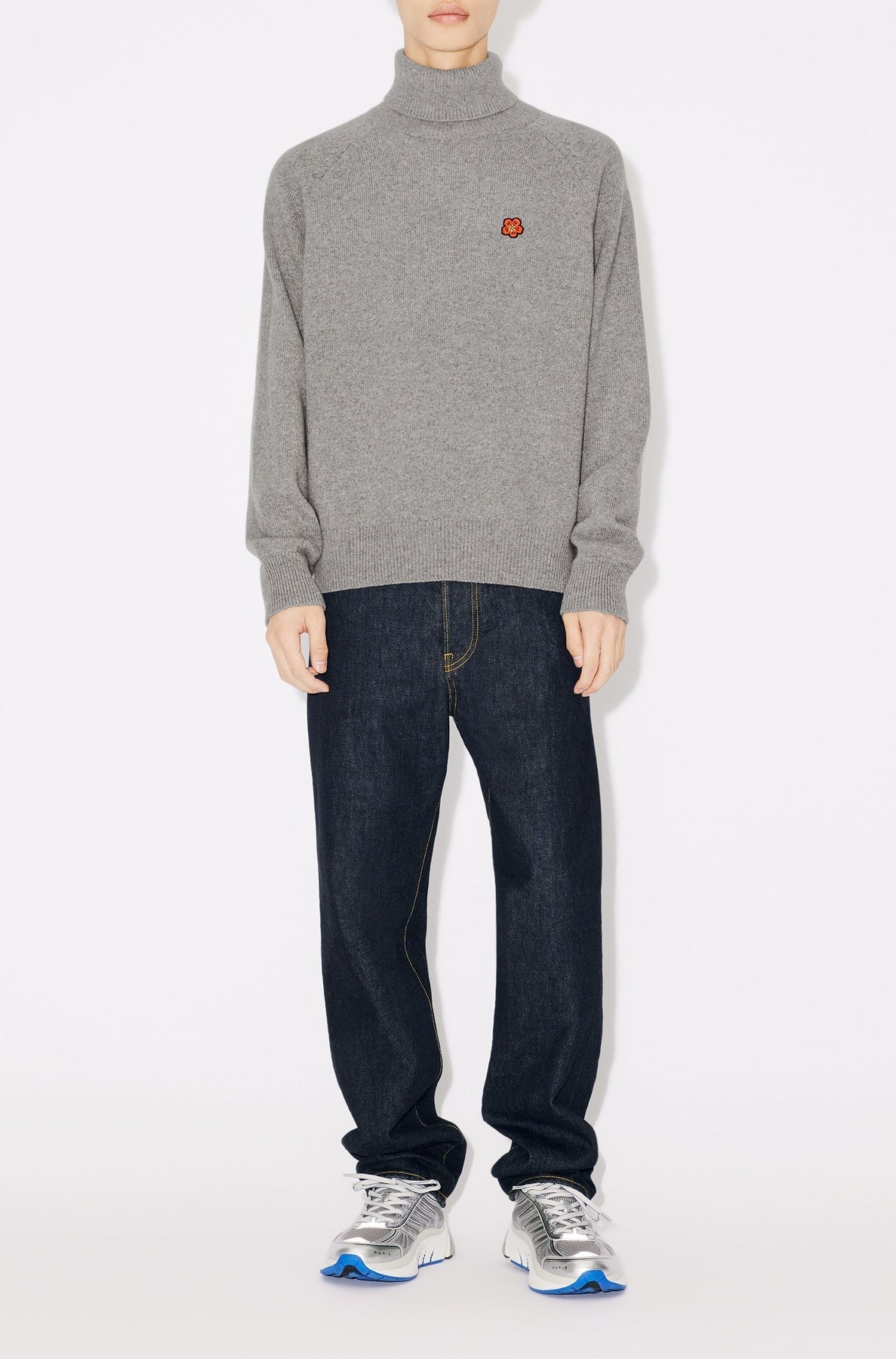 Boke Flower Crest Turtleneck