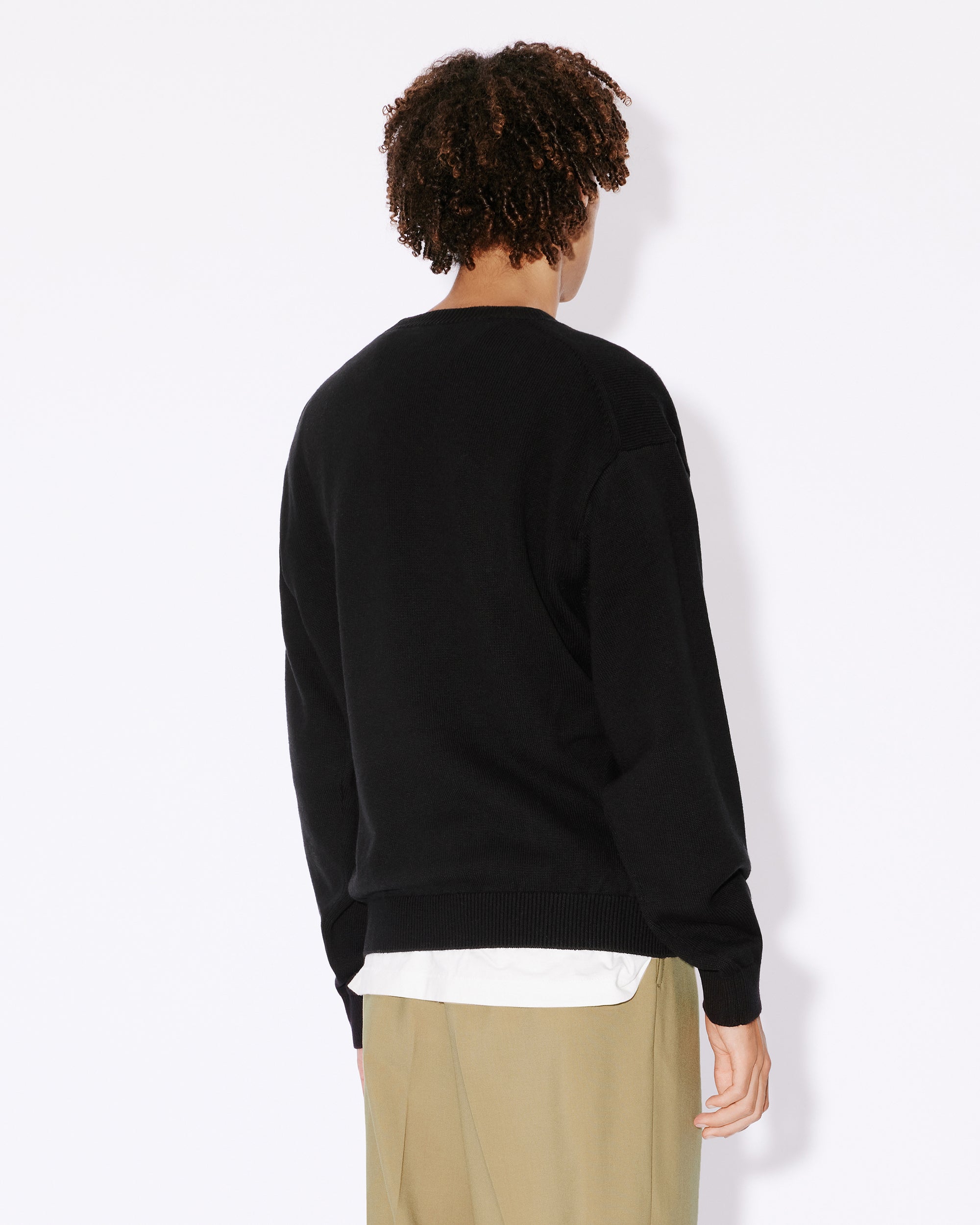 Kenzo Tiger Academy Wool Sweater - Black