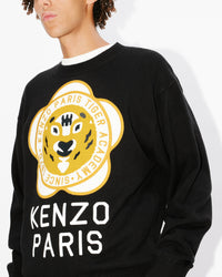 Kenzo Tiger Academy Wool Sweater - Black
