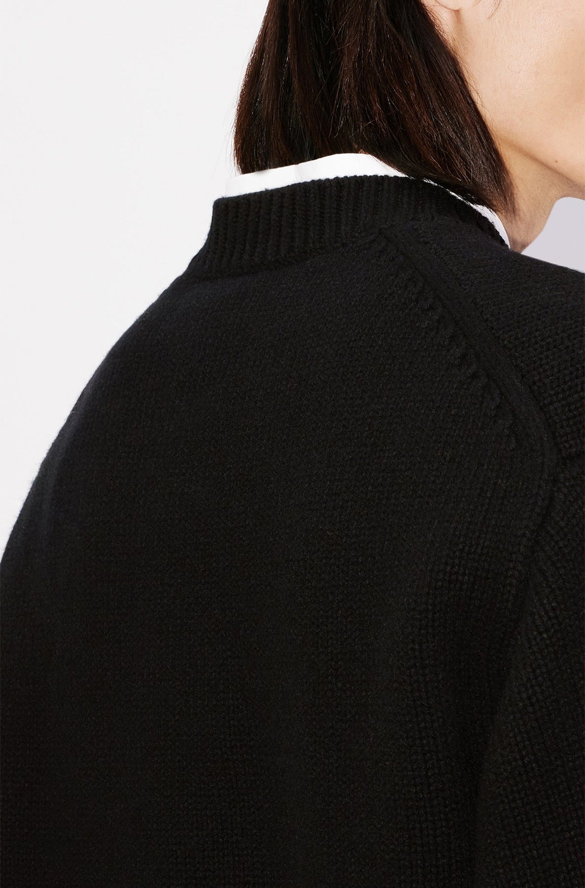 Pull brodé "Kenzo Kingyo" en laine - Black