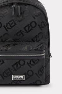 Kenzogram backpack - Black