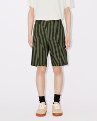 Short cargo "Kenzo Dazzle Stripe" - Sage Green
