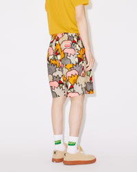 Kimono Camo Elasticated Short