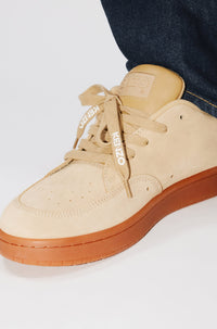 Baskets Kenzo-Dome en cuir - Dark Camel