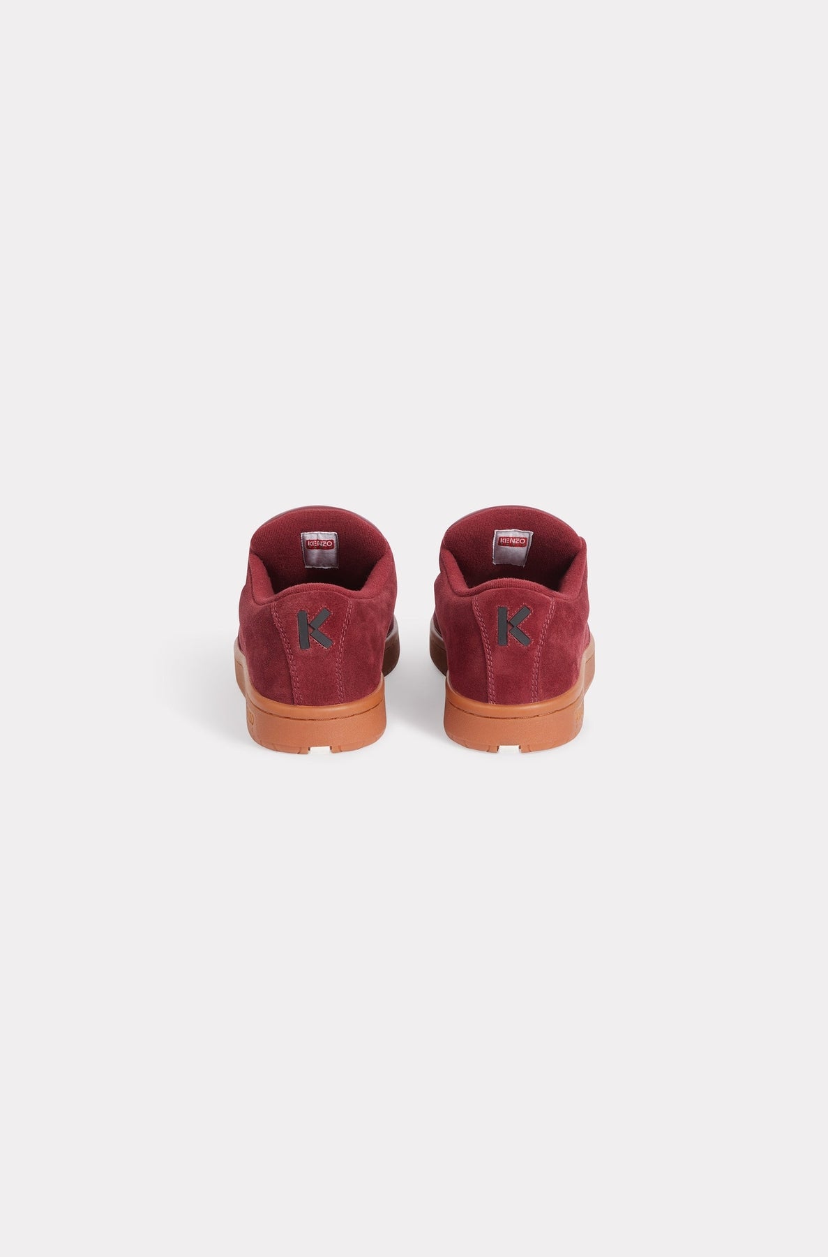 Baskets Kenzo-Dome en cuir - Bordeaux