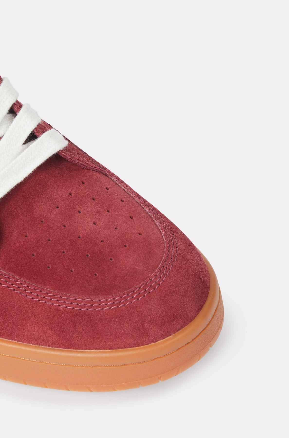 Baskets Kenzo-Dome en cuir - Bordeaux