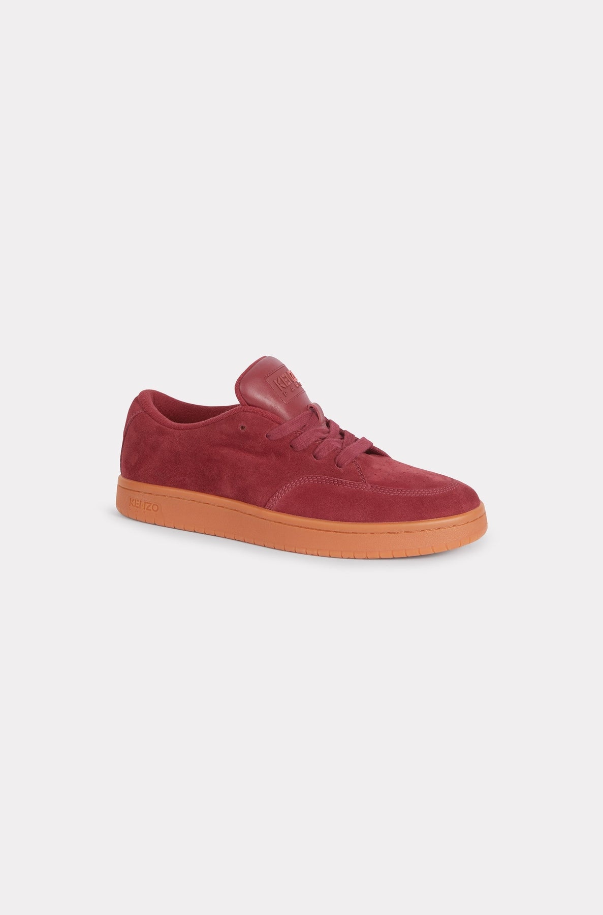 Baskets Kenzo-Dome en cuir - Bordeaux