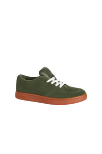 Kenzo-Dome leather trainers - Dark Khaki