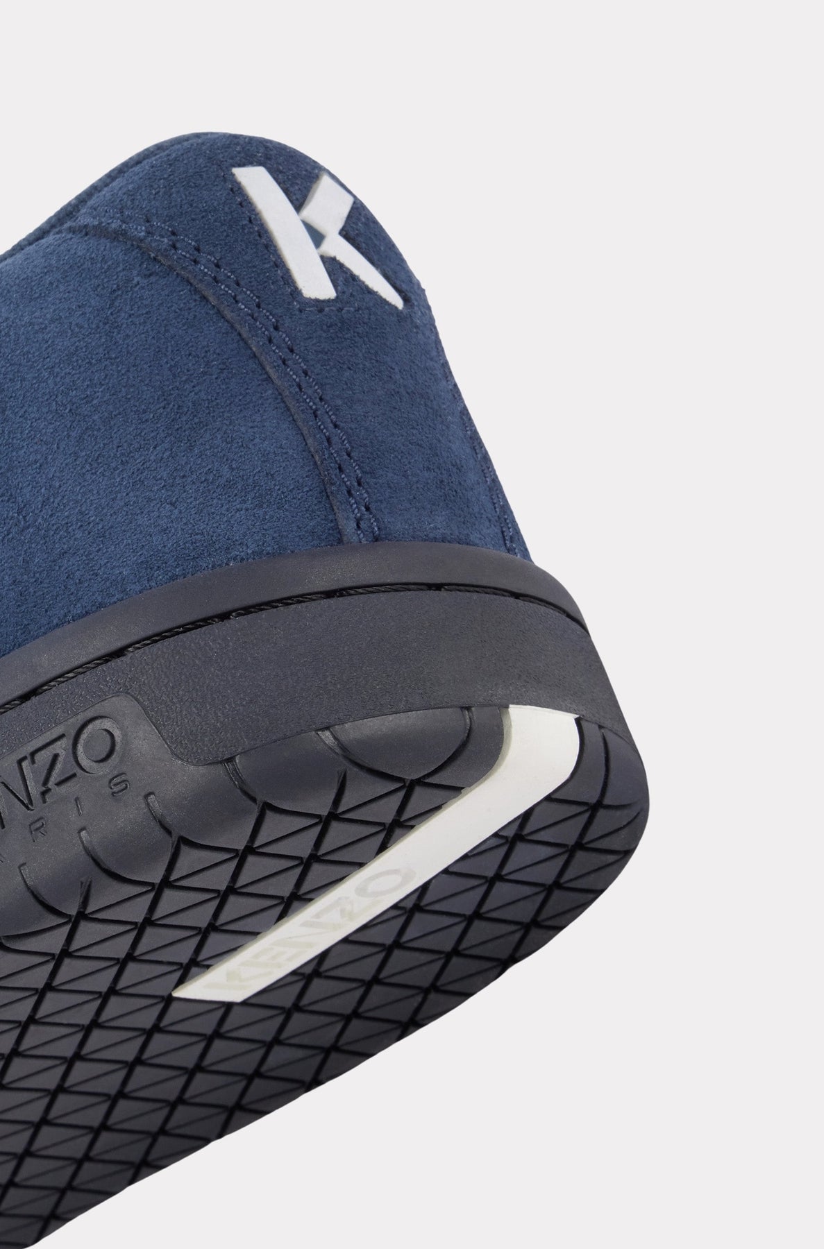 Kenzo-Dome leather trainers - Midnight Blue