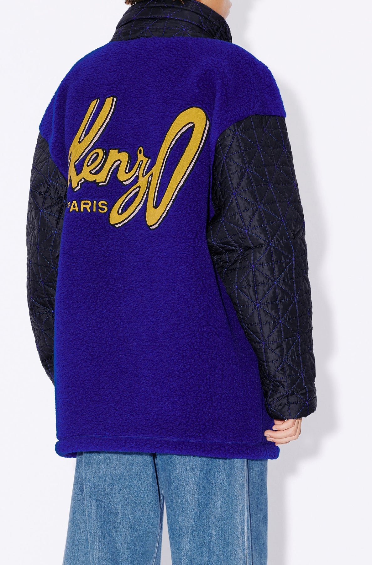 Pull zippé "Kenzo Archive Logo" - Royal Blue