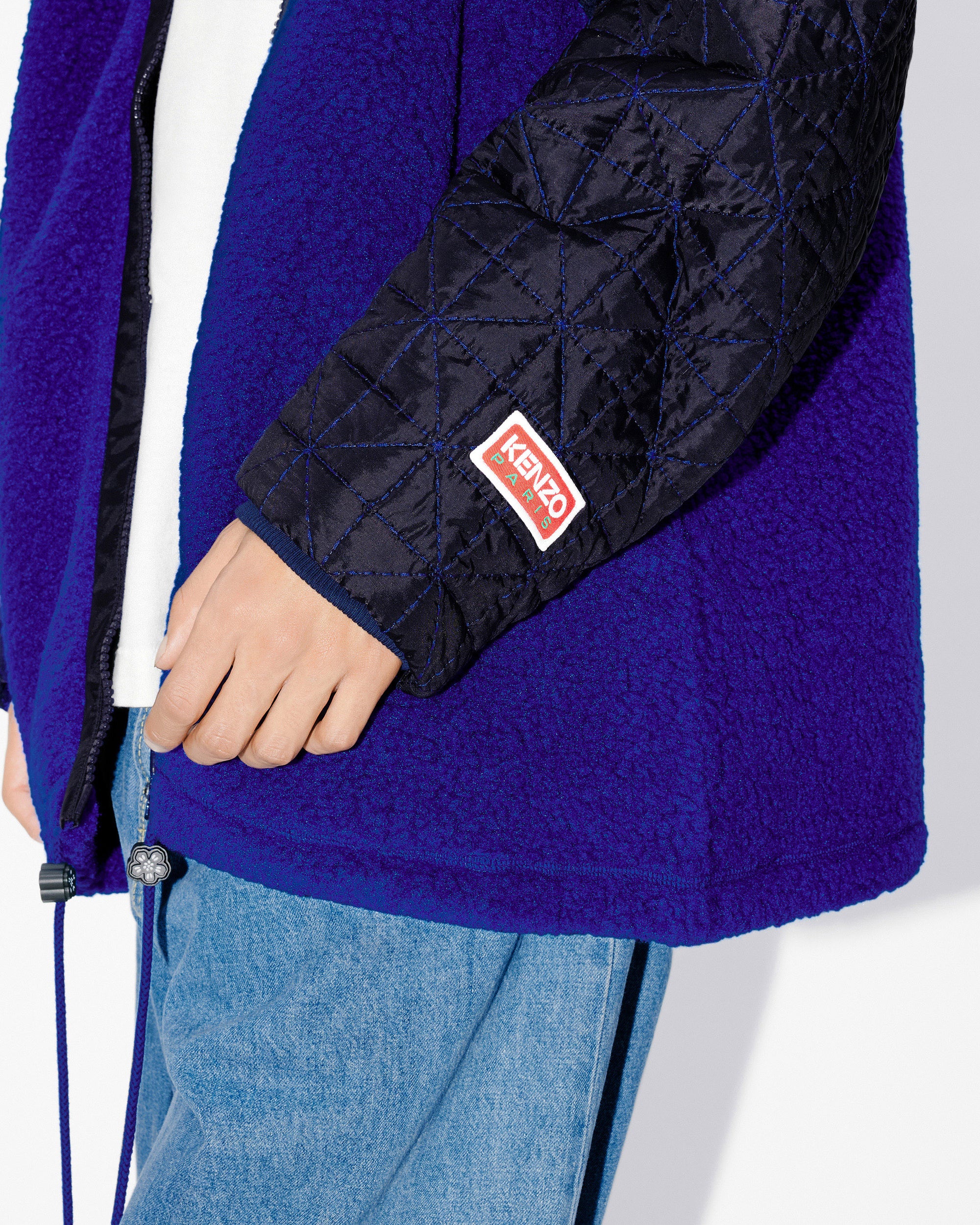 Pull zippé "Kenzo Archive Logo" - Royal Blue