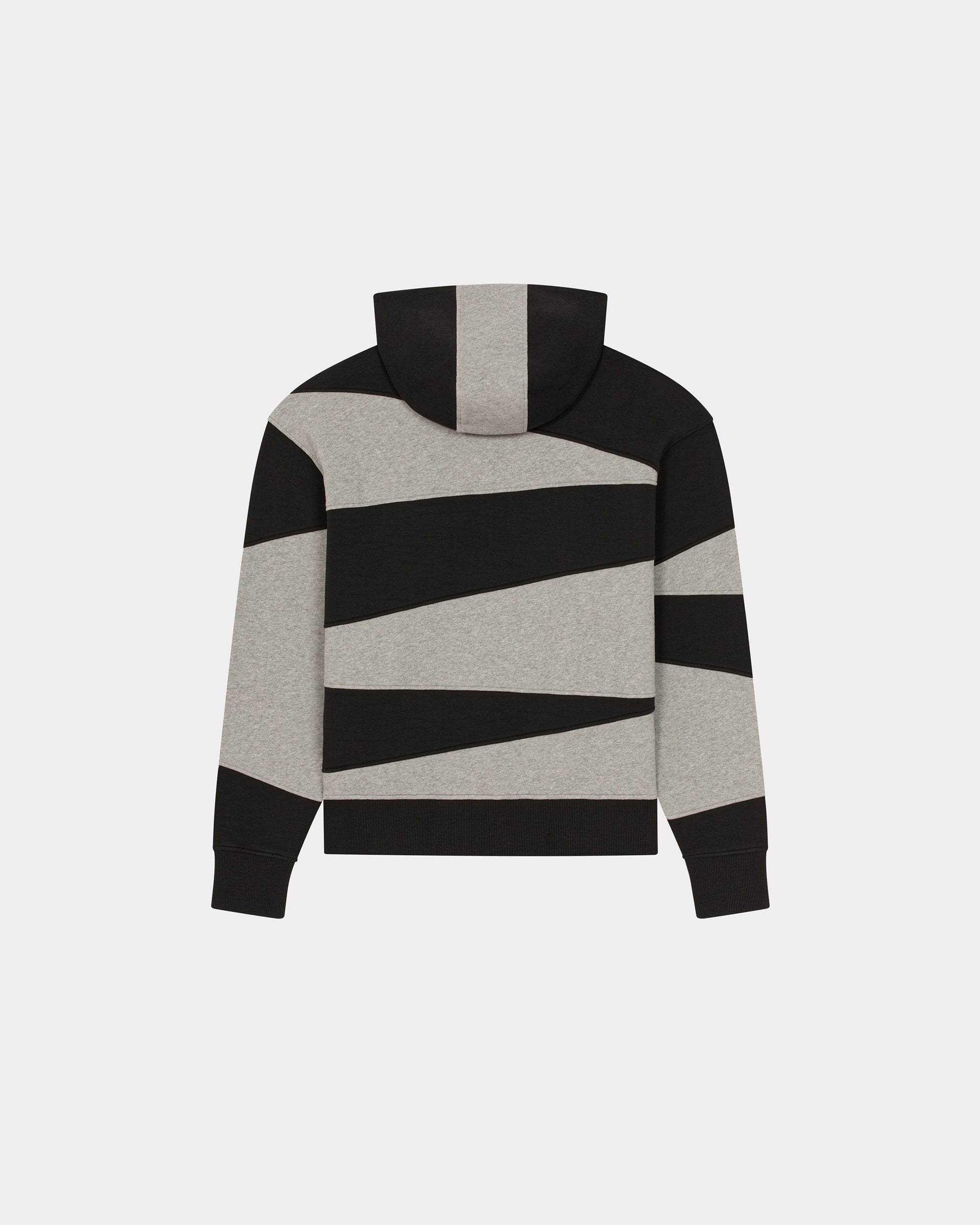 Sweatshirt oversize à capuche Kenzo "Dazzle Stripe" - Black