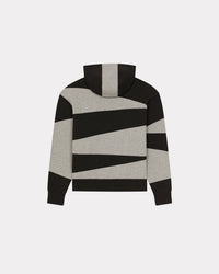 Dazzle Stripe Oversize Hoodie