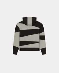 Dazzle Stripe Oversize Hoodie