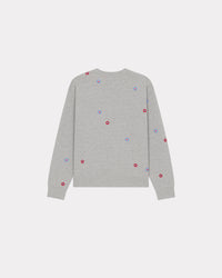 Kenzo Target' embroidered sweatshirt - Pearl Grey