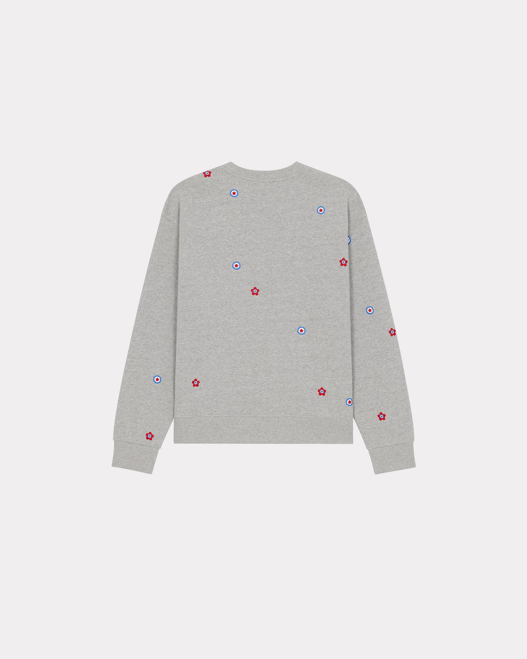 Kenzo Target' embroidered sweatshirt - Pearl Grey