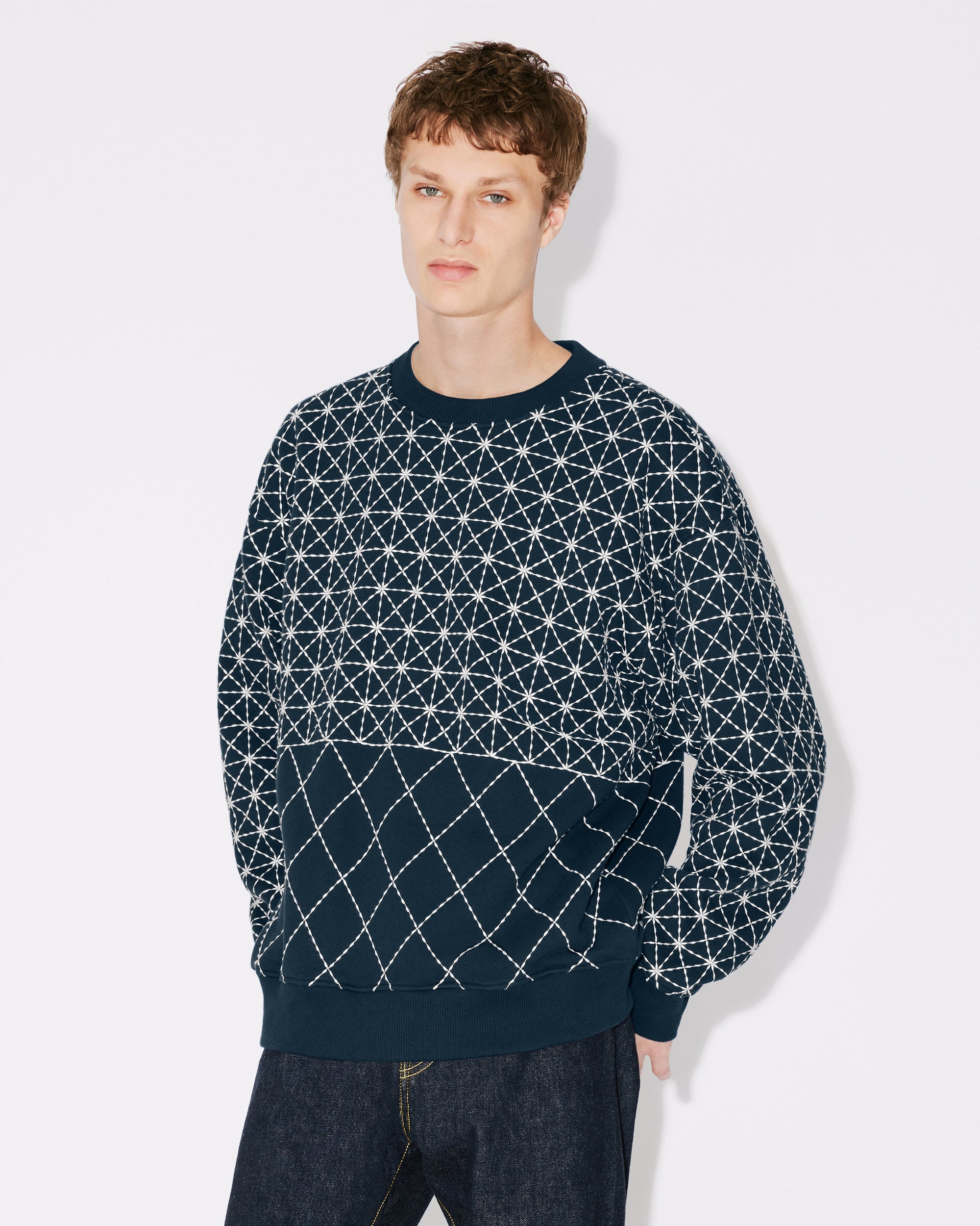 Sashiko Stitch Oversize Sw