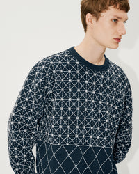 Sashiko Stitch Oversize Sw