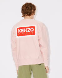 Sweatshirt oversize "Kenzo Paris" - Faded Pink
