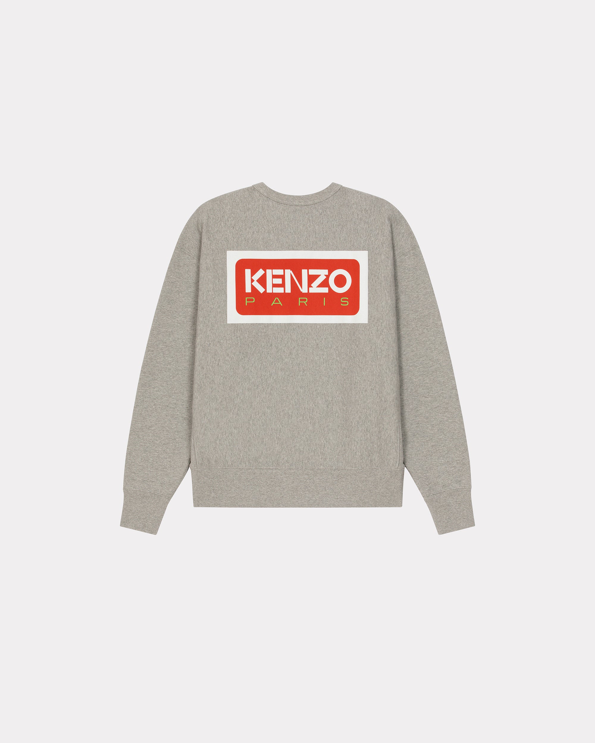 Sweatshirt oversize "Kenzo Paris" - Pearl Grey